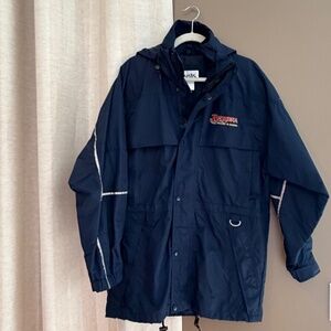 Cintas Barona Casino Windbreaker Waterproof Hooded Jacket, Size Small